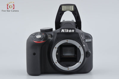 [Used] Nikon D3300 Black Digital SLR Camera