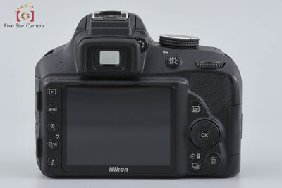 [Used] Nikon D3300 Black Digital SLR Camera