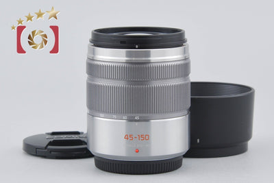 [Used] Panasonic LUMIX G VARIO 45-150mm f/4-5.6 ASPH. MEGA O.I.S. H-FS45150 Silver