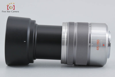 [Used] Panasonic LUMIX G VARIO 45-150mm f/4-5.6 ASPH. MEGA O.I.S. H-FS45150 Silver