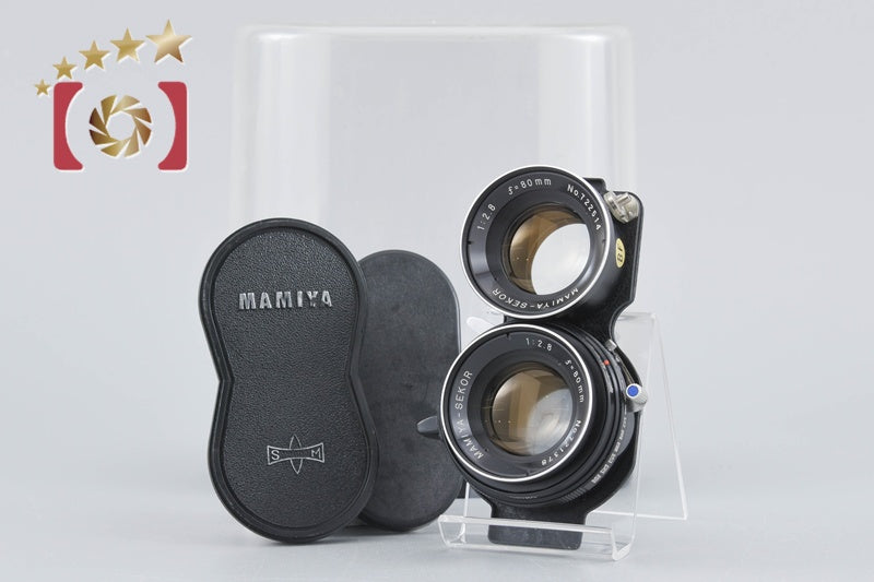 【中古】Mamiya マミヤ SEKOR 80mm f/2.8 ブルードット C220 C330用
