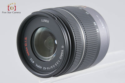 [Used] Panasonic LUMIX DMC-GF3 Shell White + G VARIO 14-42mm f/3.5-5.6 ASPH. MEGA O.I.S. H-FS014042 (Low Shutter Count)