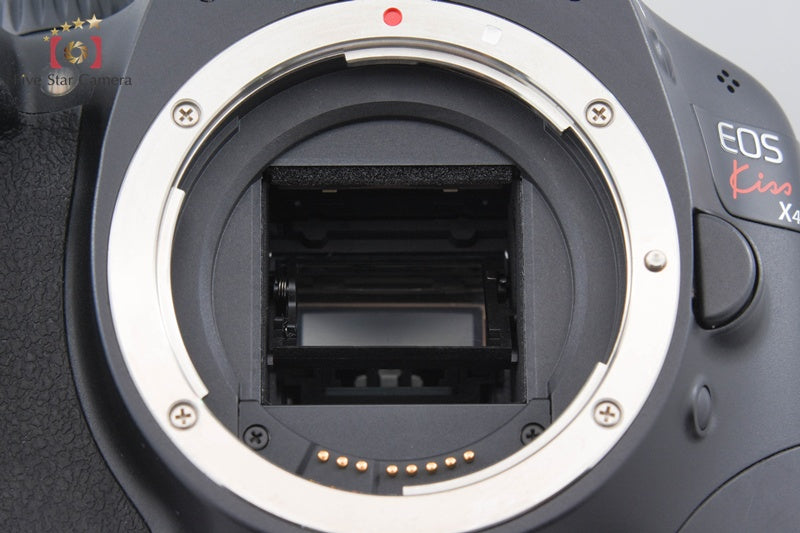 中古】Canon キヤノン EOS Kiss X4 デジタル一眼レフカメラ シャッター