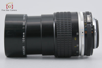 [Used] Nikon Nikkor Ai-S 135mm f/2.8