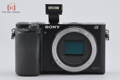 [Used] SONY Sony α6000 ILCE-6000 Double Zoom Lens Kit Black, Low Shutter Count, With Original Box