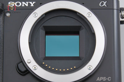 [Used] SONY Sony α6000 ILCE-6000 Double Zoom Lens Kit Black, Low Shutter Count, With Original Box