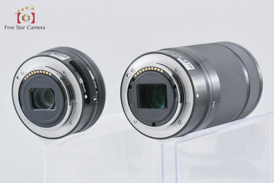 [Used] SONY Sony α6000 ILCE-6000 Double Zoom Lens Kit Black, Low Shutter Count, With Original Box