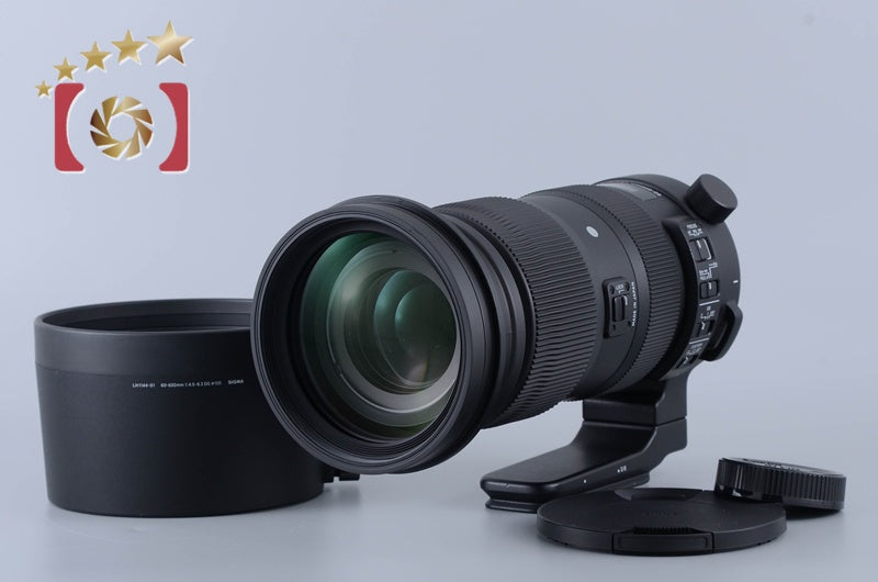 【中古】SIGMA シグマ 60-600mm f/4.5-6.3 DG OS HSM Sports ニコン用