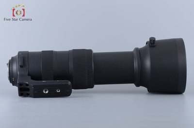 【中古】SIGMA シグマ 60-600mm f/4.5-6.3 DG OS HSM Sports ニコン用