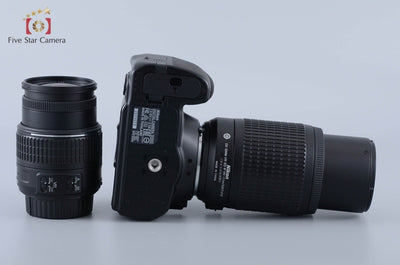 [Used] Nikon D3300 Double Zoom Kit Black