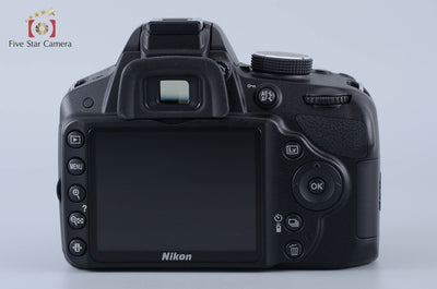 [Used] Nikon D3200 18-55 VR Lens Kit Black - Low Shutter Count