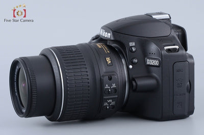 [Used] Nikon D3200 18-55 VR Lens Kit Black - Low Shutter Count