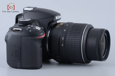 [Used] Nikon D3200 18-55 VR Lens Kit Black - Low Shutter Count