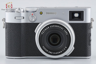 [Used] FUJIFILM Fuji Film X100V Silver Compact Digital Camera with Original Box
