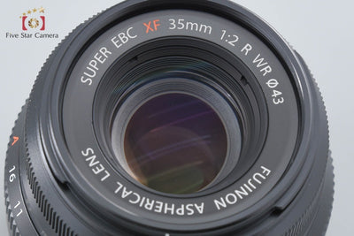 [Used] Fujifilm Fujinon XF 35mm f/2 R WR Aspherical Black