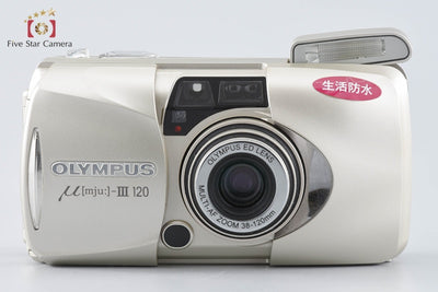 [Used] Olympus μ[mju:]-III 120 Mju Compact Film Camera