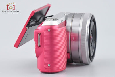 [Used] SONY Sony α NEX-C3 Pink + E 16mm f/2.8 SEL16F28 Low Shutter Count