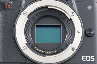 [Used] Canon EOS Kiss M Double Zoom Lens Kit Black