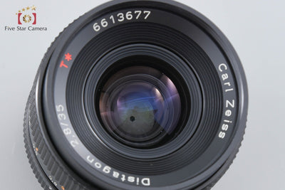 【中古】CONTAX コンタックス Carl Zeiss Distagon 35mm f/2.8 T* AEJ