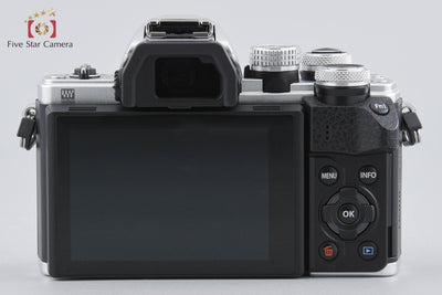 [Used] OLYMPUS OM-D E-M10 Mark II EZ Double Zoom Kit Silver with Original Box