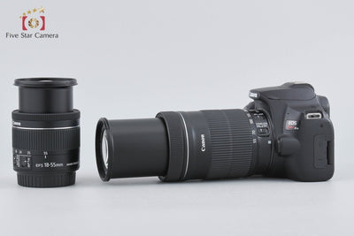[Used] Canon EOS Kiss X10 Double Zoom Kit with Original Box