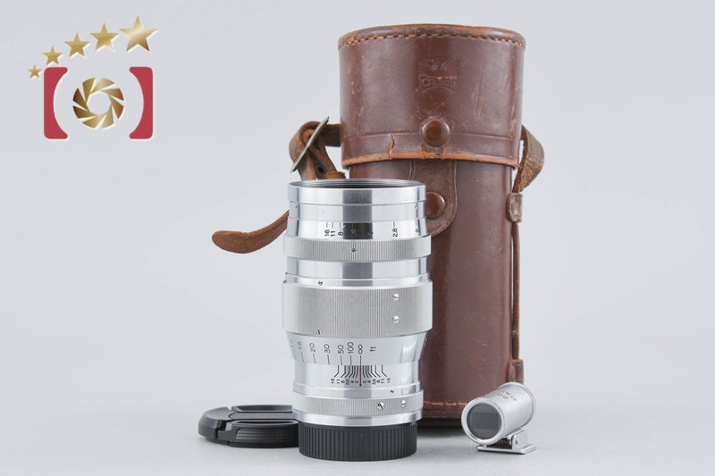 [Used] Canon Serenar 85mm f/2 L39 Leica Screw Mount + 85mm Viewfinder