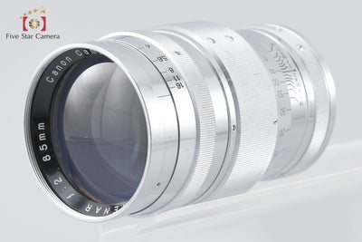 [Used] Canon Serenar 85mm f/2 L39 Leica Screw Mount + 85mm Viewfinder