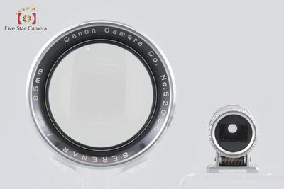 [Used] Canon Serenar 85mm f/2 L39 Leica Screw Mount + 85mm Viewfinder