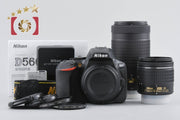 [Used] Nikon D5600 Double Zoom Kit, Low Shutter Count