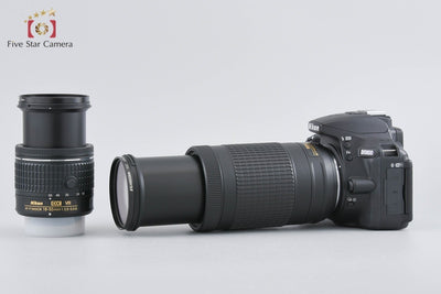 [Used] Nikon D5600 Double Zoom Kit, Low Shutter Count