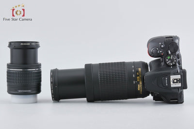 [Used] Nikon D5600 Double Zoom Kit, Low Shutter Count