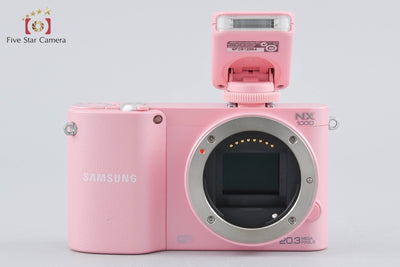 [Used] SAMSUNG NX1000 Pink + NX 20-50mm f/3.5-5.6 ED II i-Function International Version with Original Box