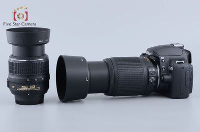 [Used] Nikon D60 Double Zoom Kit