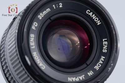 [Used] Canon New FD 35mm f/2