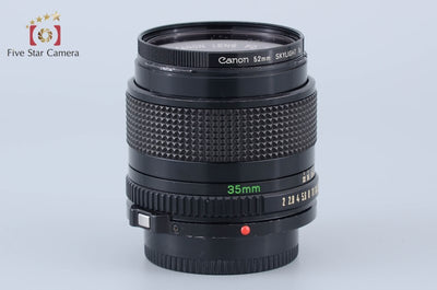 [Used] Canon New FD 35mm f/2