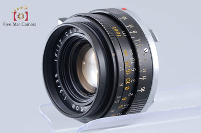 [Used] Leica SUMMICRON 35mm f/2 3rd Generation Leica M-mount Made in Canada