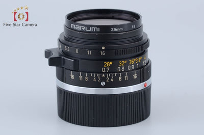 [Used] Leica SUMMICRON 35mm f/2 3rd Generation Leica M-mount Made in Canada