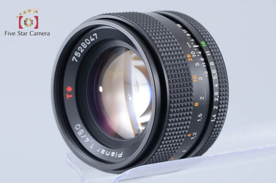 【中古】CONTAX コンタックス Carl Zeiss Planar 50mm f/1.4 T* MMJ 2026.1月 オーバーホール済み
