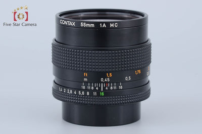 【中古】CONTAX コンタックス Carl Zeiss Planar 50mm f/1.4 T* MMJ 2026.1月 オーバーホール済み