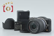 [Used] Panasonic LUMIX DMC-GF3 Black + G VARIO 14-42mm f/3.5-5.6 ASPH. MEGA O.I.S. H-FS014042, very low shutter count