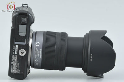 [Used] Panasonic LUMIX DMC-GF3 Black + G VARIO 14-42mm f/3.5-5.6 ASPH. MEGA O.I.S. H-FS014042, very low shutter count