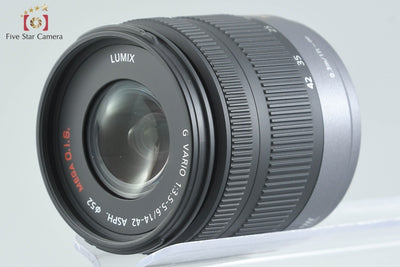 [Used] Panasonic LUMIX DMC-GF3 Black + G VARIO 14-42mm f/3.5-5.6 ASPH. MEGA O.I.S. H-FS014042, very low shutter count