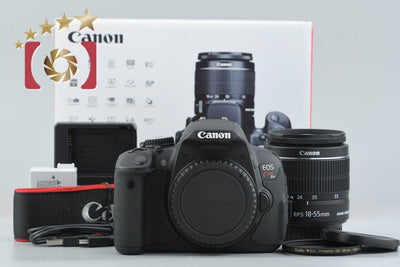 [Used] Canon EOS Kiss X6i EF-S 18-55mm IS II Lens Kit with Original Box