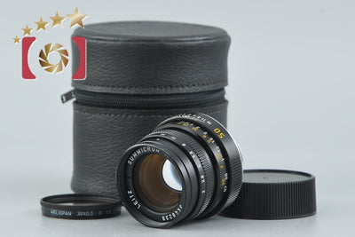 [Used] Leica SUMMICRON-M 50mm f/2 E39 3rd Generation Black