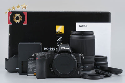 [Used] Nikon Z50 Double Zoom Kit with original box