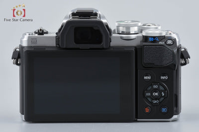 [Used] OLYMPUS OM-D E-M10 Mark III EZ Double Zoom Kit Silver, Low Shutter Count, With Original Box