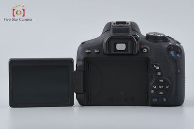 [Used] Canon EOS Kiss X8i Double Zoom Kit