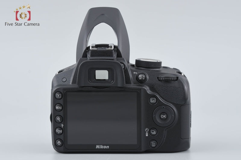 中古】Nikon ニコン D3200 18-55 VR レンズキット ブラック – Five