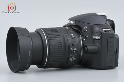 [Used] Nikon D3200 18-55 VR Lens Kit Black