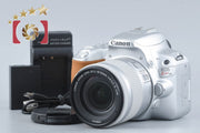 [Used] Canon EOS Kiss X9 EF-S 18-55 IS STM Lens Kit Silver
